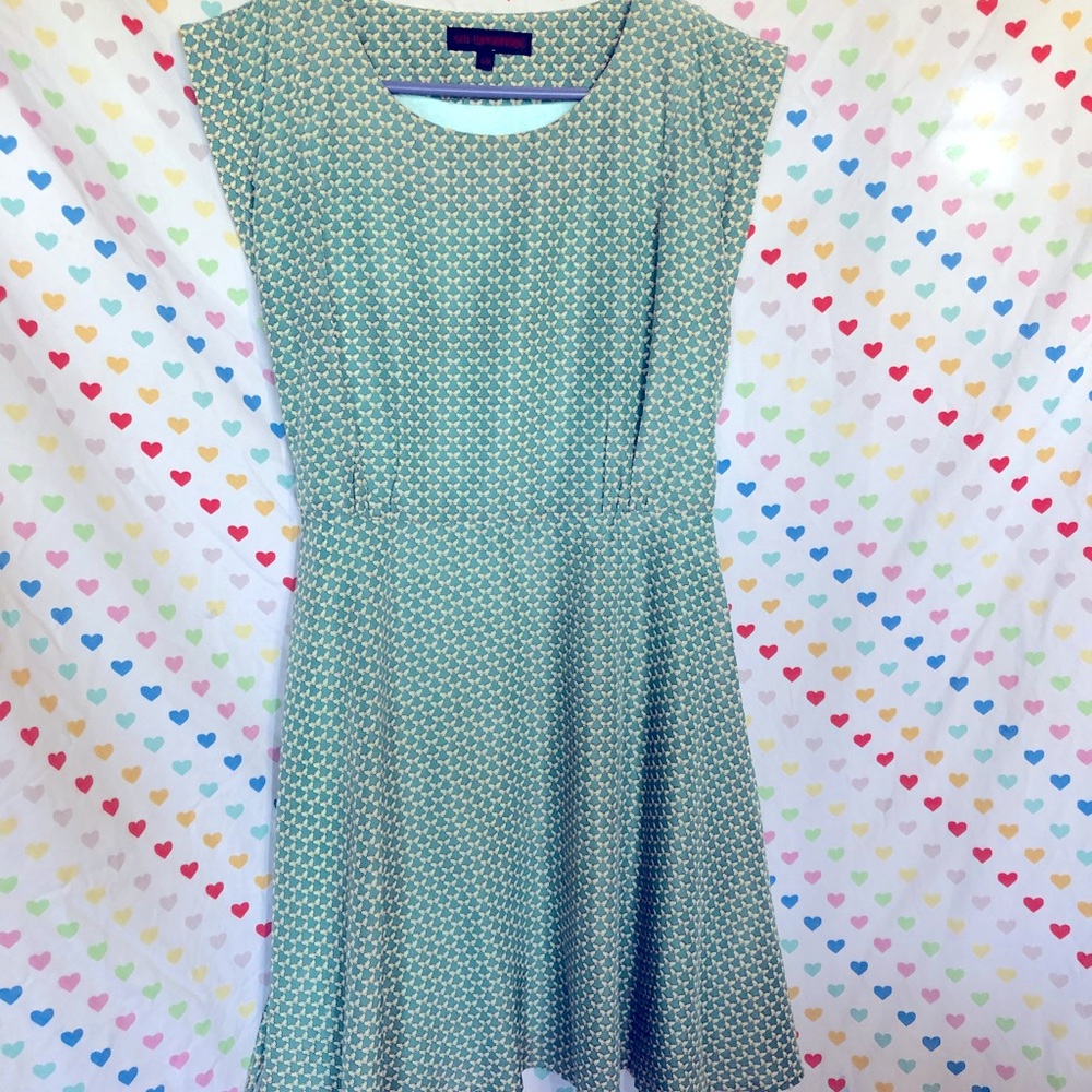Small wardrobe sea foam green dress